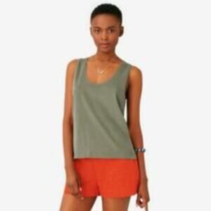 Kate Spade Saturday Let Loose Olive Green Tank Size XL